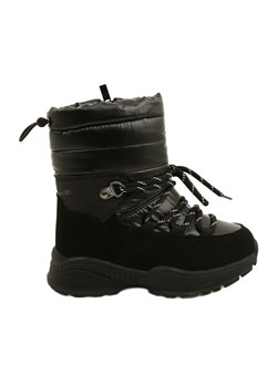 Śniegowce Dla Dzieci Miss Evento 22DZ23-5269 Black czarne ze sklepu ButyModne.pl w kategorii Buty zimowe dziecięce - zdjęcie 145936067