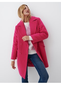 Mohito - Różowy płaszcz - Różowy ze sklepu Mohito w kategorii Płaszcze damskie - zdjęcie 145992968