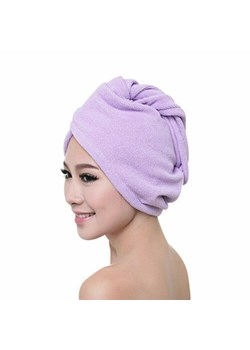 Klasyczny ręcznik na włosy - Różowy / Uniwersalny ze sklepu Valetta.pl w kategorii Ręczniki - zdjęcie 146013678