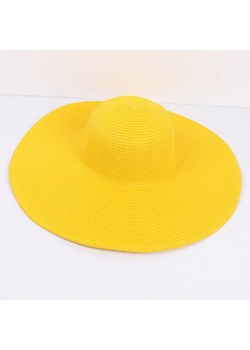 Klasyczny kapelusz plażowy - Biały / Uniwersalny ze sklepu Valetta.pl w kategorii Kapelusze damskie - zdjęcie 146014169