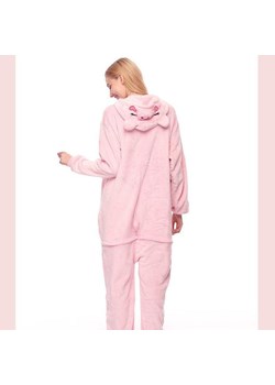 Różowe onesie świnka - Różowy / S ze sklepu Valetta.pl w kategorii Piżamy damskie - zdjęcie 146016486