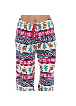 Świąteczne spodnie do spania - Szary / S ze sklepu Valetta.pl w kategorii Piżamy damskie - zdjęcie 146022818