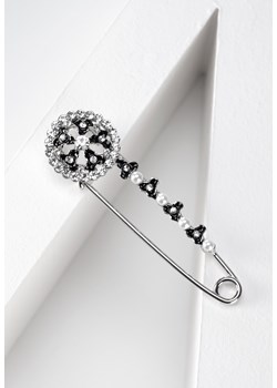 Srebrna agrafka z perłami ze sklepu Molton w kategorii Biżuteria damska - zdjęcie 146039095