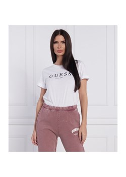 GUESS JEANS T-shirt | Regular Fit ze sklepu Gomez Fashion Store w kategorii Bluzki damskie - zdjęcie 146133558