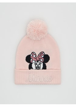 Reserved - Czapka Minnie Mouse - różowy ze sklepu Reserved w kategorii Czapki dziecięce - zdjęcie 146158619