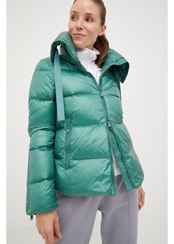 Deha kurtka puchowa damska kolor zielony zimowa ze sklepu ANSWEAR.com w kategorii Kurtki damskie - zdjęcie 146165778