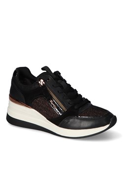Sneakersy Tamaris 1-23703-29/092 Czarne ze sklepu Arturo-obuwie w kategorii Buty sportowe damskie - zdjęcie 146181657