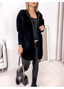 płaszcz alpaka huana czarny ze sklepu UBRA w kategorii Płaszcze damskie - zdjęcie 146187386
