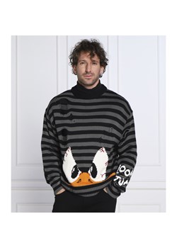 GCDS Sweter | Regular Fit | z dodatkiem wełny ze sklepu Gomez Fashion Store w kategorii Swetry męskie - zdjęcie 146230887