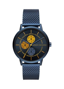 Armani Exchange zegarek męski kolor granatowy ze sklepu ANSWEAR.com w kategorii Zegarki - zdjęcie 146254816