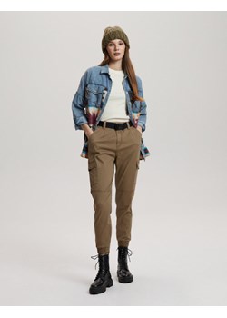Spodnie CAMIN Khaki 34 ze sklepu Diverse w kategorii Spodnie damskie - zdjęcie 146281547