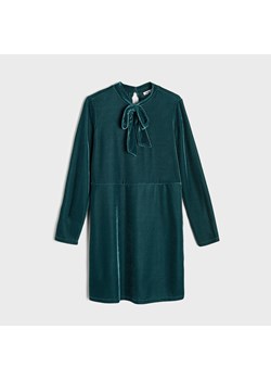 Sinsay - Sukienka z wiązniem - zielony ze sklepu Sinsay w kategorii Sukienki dziewczęce - zdjęcie 146311406