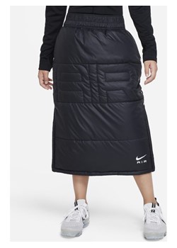 Spódnica z syntetycznym wypełnieniem dla dużych dzieci (dziewcząt) Nike Air - Czerń ze sklepu Nike poland w kategorii Spódnice - zdjęcie 146330499