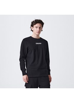 Cropp - Koszulka longsleeve z nadrukiem - Czarny ze sklepu Cropp w kategorii T-shirty męskie - zdjęcie 146332145
