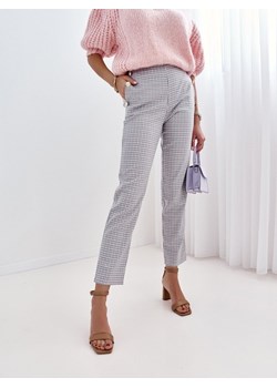 Spodnie Hilary Szare ze sklepu Lisa Mayo w kategorii Spodnie damskie - zdjęcie 146369056