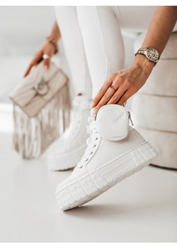 Sneakersy Sissi Białe ze sklepu Lisa Mayo w kategorii Trampki damskie - zdjęcie 146370009