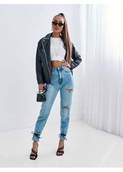 Spodnie Tami Jeans Niebieskie ze sklepu Lisa Mayo w kategorii Jeansy damskie - zdjęcie 146370038