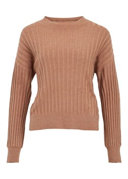 Sweter "Vicomfy" w kolorze jasnobrązowym ze sklepu Limango Polska w kategorii Swetry damskie - zdjęcie 146401595