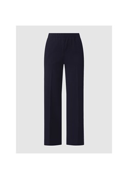 Luźne spodnie z krepy model ‘Fanca’ ze sklepu Peek&Cloppenburg  w kategorii Spodnie damskie - zdjęcie 146410506