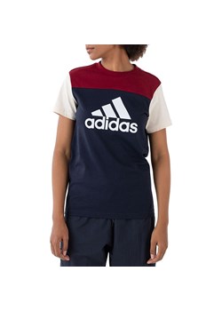 Koszulka adidas Essentials Colorblock Logo HJ9463 - multikolor ze sklepu streetstyle24.pl w kategorii Bluzki damskie - zdjęcie 146437656