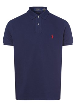 Polo Ralph Lauren Męska koszulka polo Mężczyźni Bawełna granatowy jednolity ze sklepu vangraaf w kategorii T-shirty męskie - zdjęcie 146514717