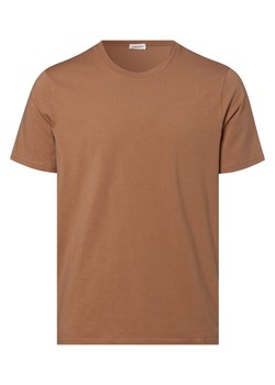 ARMEDANGELS T-shirt męski Mężczyźni Dżersej brązowy jednolity ze sklepu vangraaf w kategorii T-shirty męskie - zdjęcie 146514956