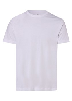 Nils Sundström T-shirt męski Mężczyźni Bawełna biały jednolity ze sklepu vangraaf w kategorii T-shirty męskie - zdjęcie 146514986