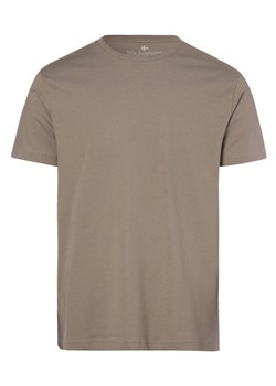 Nils Sundström T-shirt męski Mężczyźni Bawełna kitt jednolity ze sklepu vangraaf w kategorii T-shirty męskie - zdjęcie 146514989