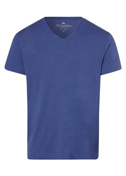 Nils Sundström T-shirt męski Mężczyźni Dżersej niebieski marmurkowy ze sklepu vangraaf w kategorii T-shirty męskie - zdjęcie 146514996