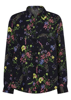 Franco Callegari Damska bluzka lniana Kobiety len granatowy wzorzysty ze sklepu vangraaf w kategorii Bluzki damskie - zdjęcie 146515239