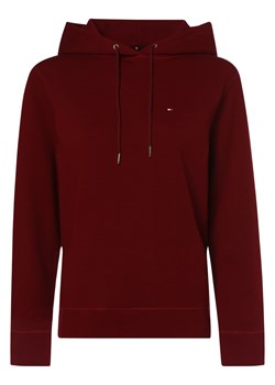 Tommy Hilfiger Damska bluza z kapturem Kobiety Bawełna bordowy jednolity ze sklepu vangraaf w kategorii Bluzy damskie - zdjęcie 146515326