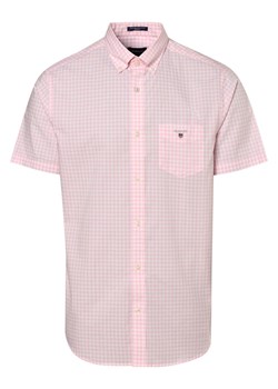 Gant Koszula męska Mężczyźni Regular Fit Bawełna różowy w kratkę button down ze sklepu vangraaf w kategorii Koszule męskie - zdjęcie 146515465