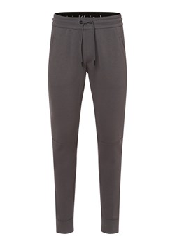 Calvin Klein Jeans Spodnie dresowe Mężczyźni Materiał dresowy szary nadruk ze sklepu vangraaf w kategorii Spodnie męskie - zdjęcie 146515527