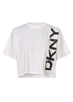DKNY T-shirt damski Kobiety Bawełna biały nadruk ze sklepu vangraaf w kategorii Bluzki damskie - zdjęcie 146515598