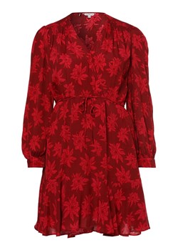 Tommy Hilfiger Curve Sukienka damska Kobiety wiskoza bordowy wzorzysty ze sklepu vangraaf w kategorii Sukienki - zdjęcie 146516185