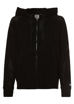 DKNY Damska kurtka z kapturem Kobiety Bawełna czarny jednolity ze sklepu vangraaf w kategorii Bluzy damskie - zdjęcie 146517729