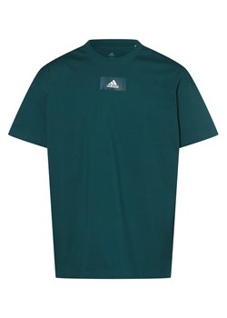 adidas Performance T-shirt męski Mężczyźni Bawełna petrol nadruk ze sklepu vangraaf w kategorii T-shirty męskie - zdjęcie 146517888