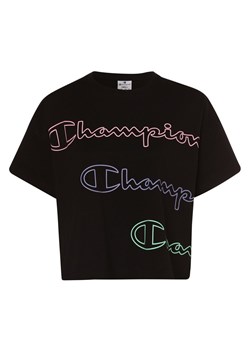 Champion T-shirt damski Kobiety Bawełna czarny nadruk ze sklepu vangraaf w kategorii Bluzki damskie - zdjęcie 146518075