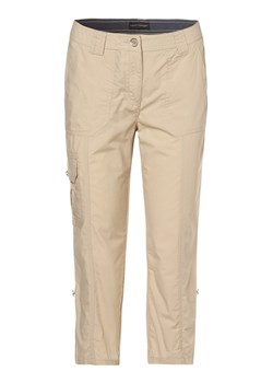 Franco Callegari Spodnie Kobiety Bawełna beżowy jednolity ze sklepu vangraaf w kategorii Spodnie damskie - zdjęcie 146518499