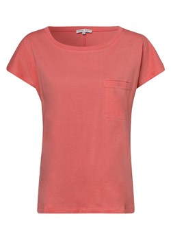 Marie Lund T-shirt damski Kobiety Bawełna koralowy jednolity ze sklepu vangraaf w kategorii Bluzki damskie - zdjęcie 146518697