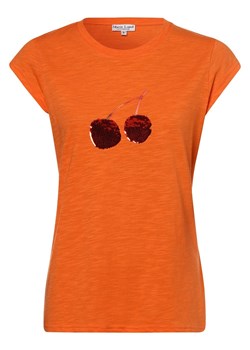 Marie Lund T-shirt damski Kobiety Bawełna pomarańczowy jednolity ze sklepu vangraaf w kategorii Bluzki damskie - zdjęcie 146519126