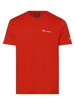Champion T-shirt męski Mężczyźni Bawełna czerwony jednolity ze sklepu vangraaf w kategorii T-shirty męskie - zdjęcie 146520506
