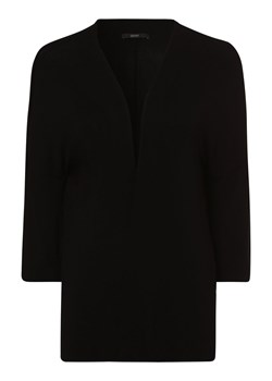 Esprit Collection Dzianinowe wdzianko Kobiety wiskoza czarny jednolity ze sklepu vangraaf w kategorii Swetry damskie - zdjęcie 146522859