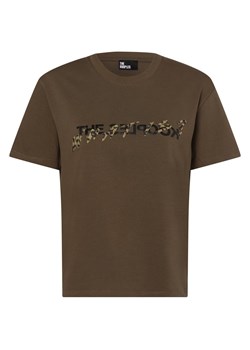 The Kooples T-shirt damski Kobiety Bawełna khaki nadruk ze sklepu vangraaf w kategorii Bluzki damskie - zdjęcie 146523387