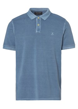 Marc O'Polo Męska koszulka polo Mężczyźni Bawełna denim jednolity ze sklepu vangraaf w kategorii T-shirty męskie - zdjęcie 146523519