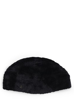 Loevenich Czapka damska Kobiety Sztuczne włókno czarny jednolity ze sklepu vangraaf w kategorii Czapki zimowe damskie - zdjęcie 146524159