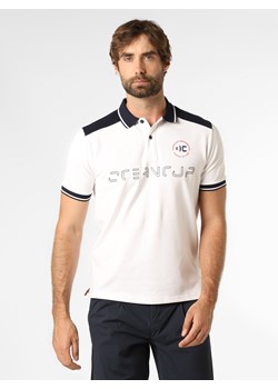 Ocean Cup - Męska koszulka polo, biały ze sklepu vangraaf w kategorii T-shirty męskie - zdjęcie 146525116