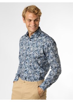Finshley & Harding - Koszula męska łatwa w prasowaniu, niebieski|wielokolorowy ze sklepu vangraaf w kategorii Koszule męskie - zdjęcie 146525299