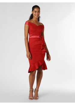Lipsy Damska sukienka wieczorowa Kobiety Stretch czerwony jednolity ze sklepu vangraaf w kategorii Sukienki - zdjęcie 146525756