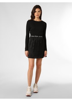 Calvin Klein Jeans Sukienka damska Kobiety czarny jednolity ze sklepu vangraaf w kategorii Sukienki - zdjęcie 146526205